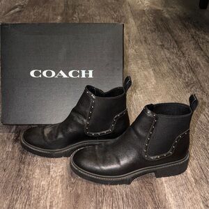 Coach Lory Leather Bootie
